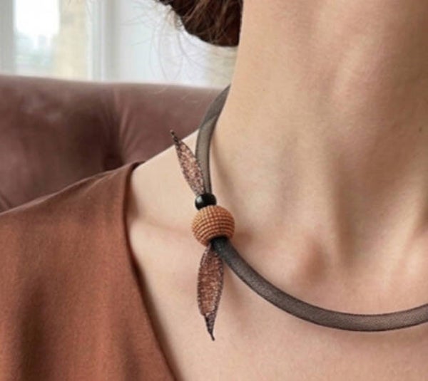Mesh mit Orange