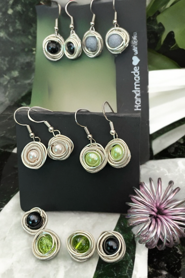 Ohrringe klein in Silber