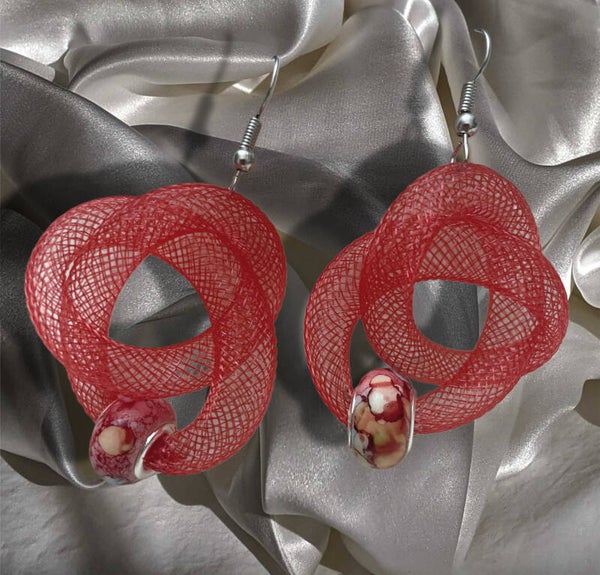 Netzknoten Ohrringe