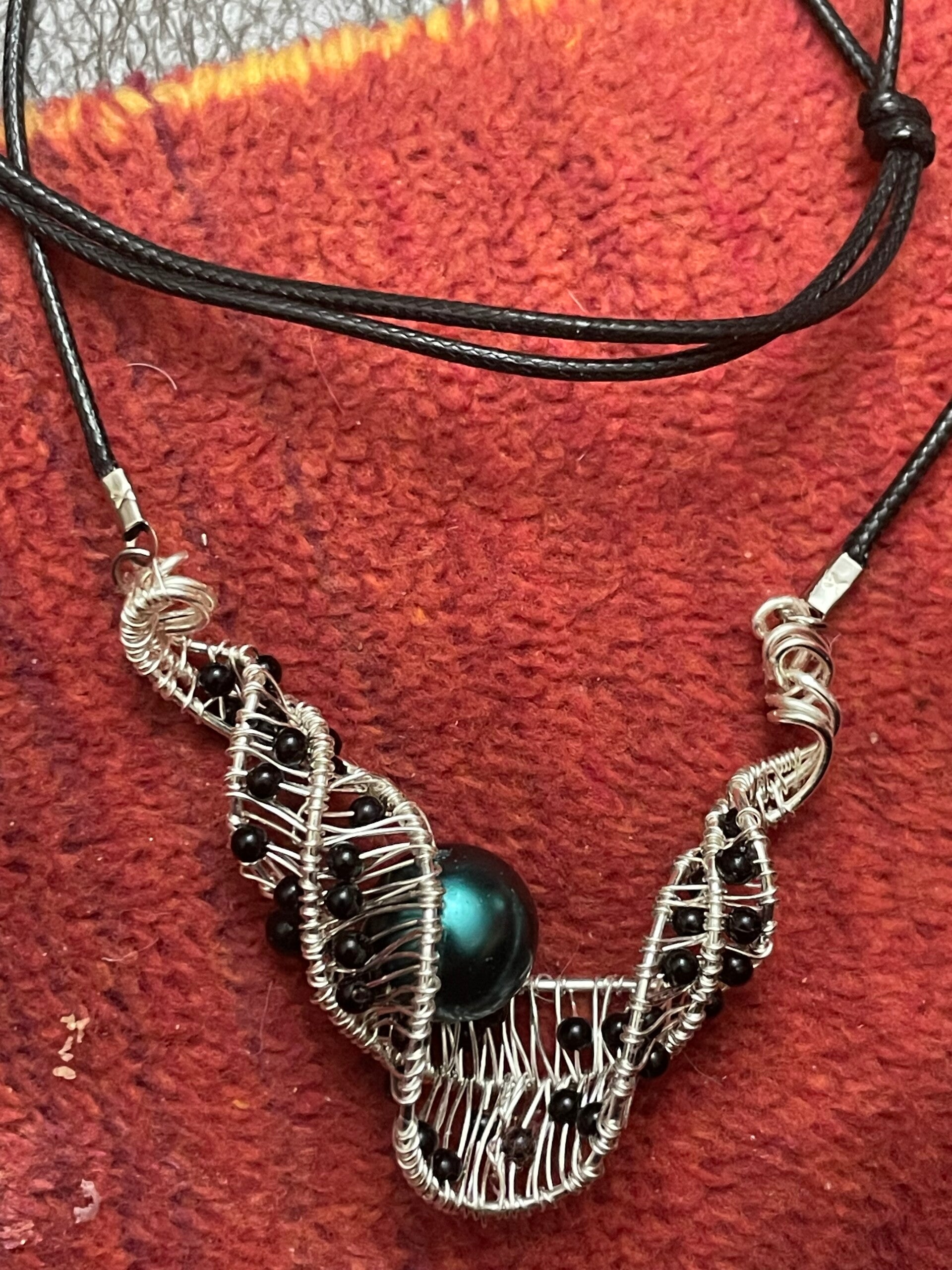 Grüne Perle Double side