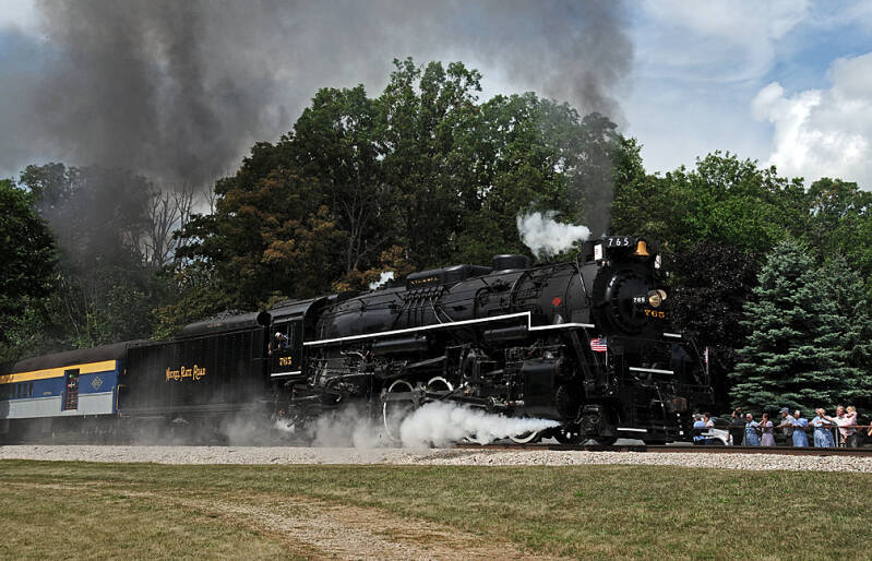 NKP 765 Ithaca, MI, 2009.