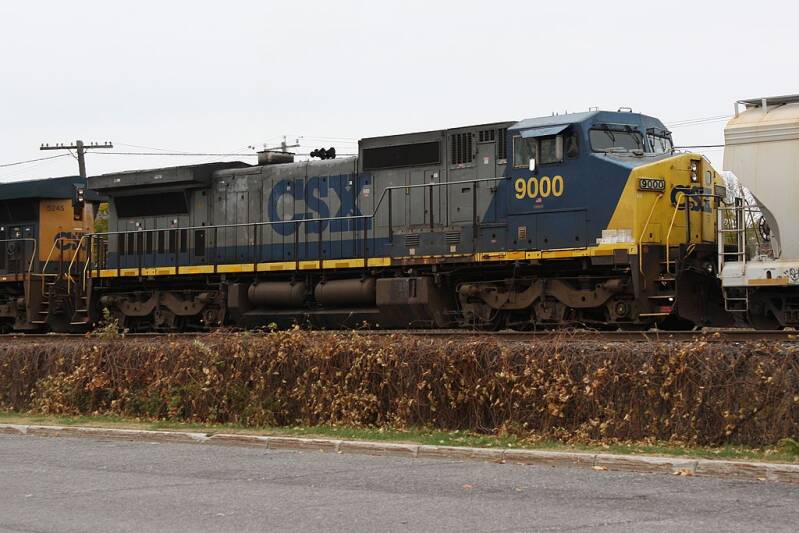 CSX 9000, October 27, 2018.