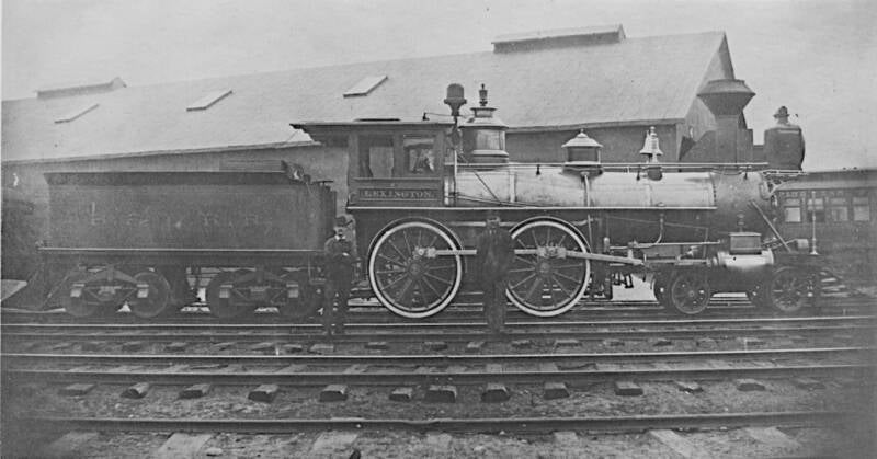 Boston & Lowell Railroad 4-4-0 Steam Locomotive "Lexington".