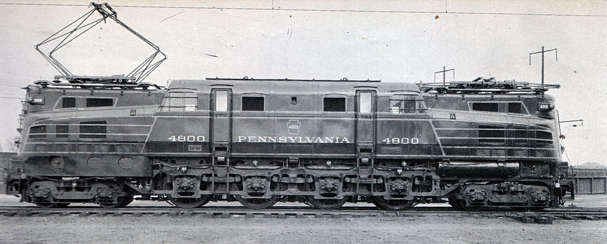 Paper R1 Train PRR R1 Electric Locomotive | Trains and Railroads