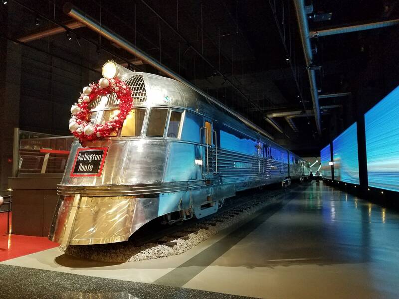 Front view Pioneer Zephyr at MSI.