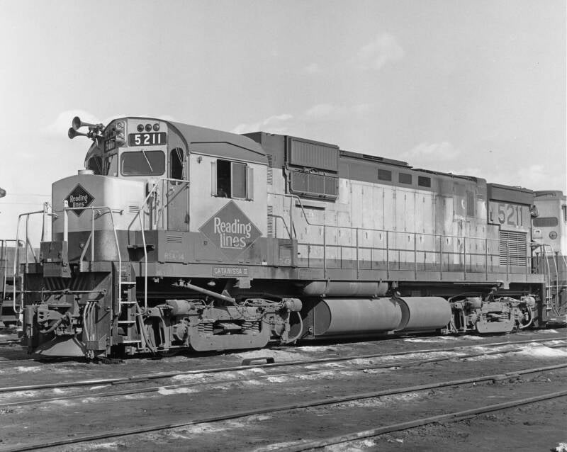 Reading Alco C430 5211, "Catawissa II," date, location, and photographer unknown.