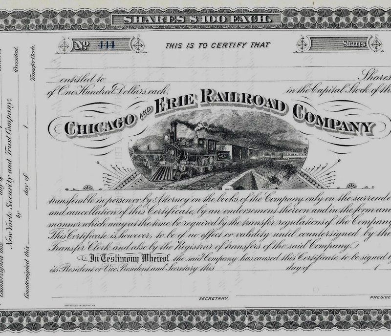 Chicago and Atlantic Railway Trains and Railroads