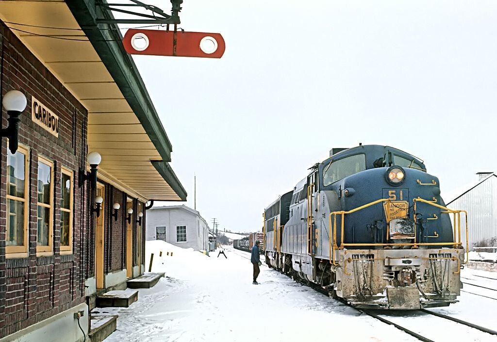 Bangor & Aroostook Railroad (BAR) / RAILROADS | Trains and Railroads