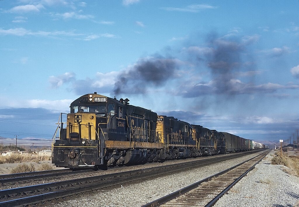 EMD SD24 Diesel-Electric Locomotive | Trains and Railroads