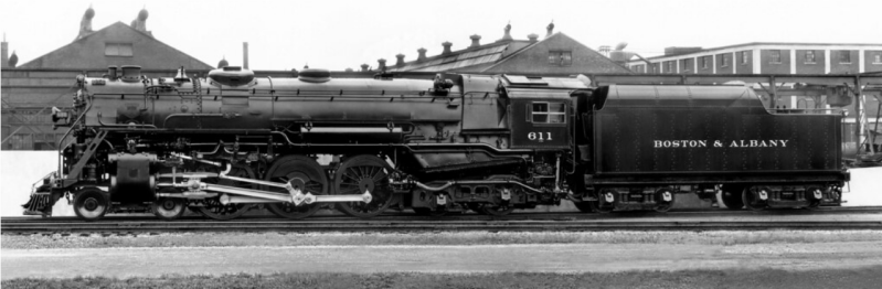 B&A No. 611 in 1931.