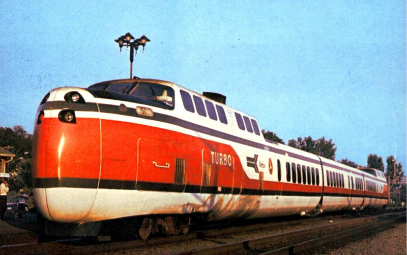 Turbotrain UAC TurboTrain | Trains and Railroads
