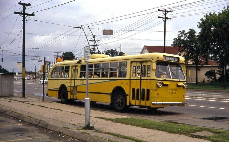 Dayton Trolley Bus.