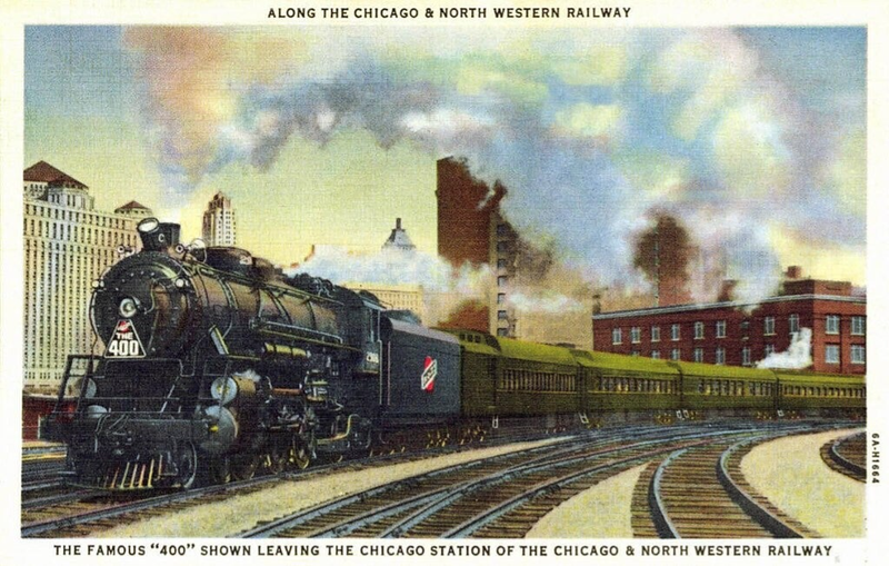Chicago & North Western (C&NW) Trains and Railroads