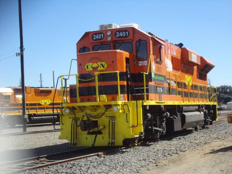 An SE24B owned by the California Northern Railroad.