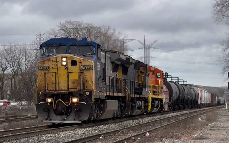 The Chicago, Ft. Wayne & Eastern Railroad in action.