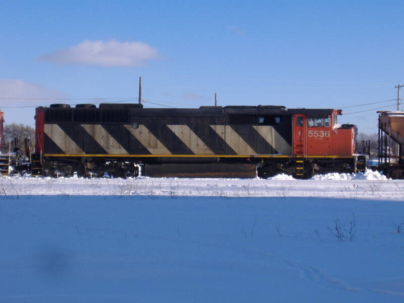 GMD SD60F, CN 5536.