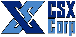 CSX original logo design.