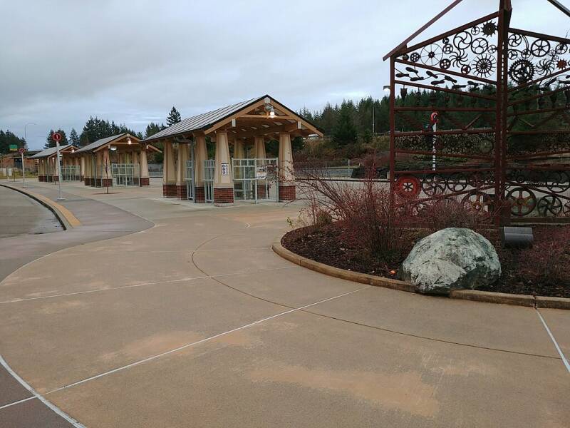 The future terminus of the S Line at DuPont station.
