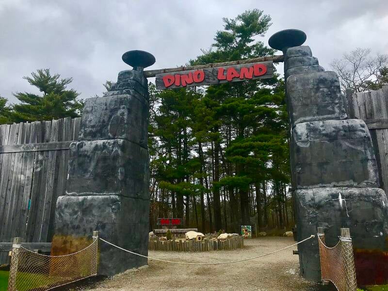 entrance to Dino Land