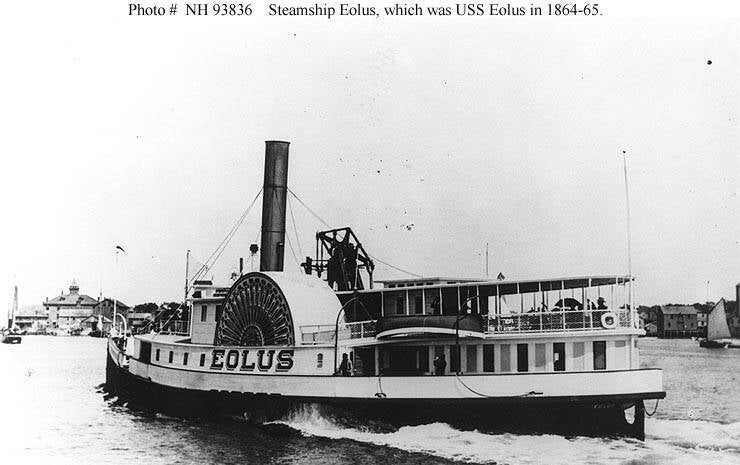 The Eolus in the late 1800s.