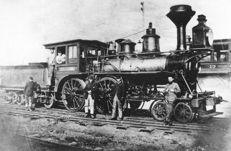 Worcester and Nashua Railroad 4-4-0 "Harvard".
