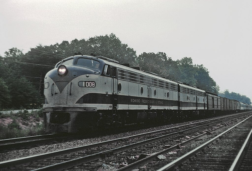 Richmond, Fredricksburg & Potomac Railroad | Trains and Railroads