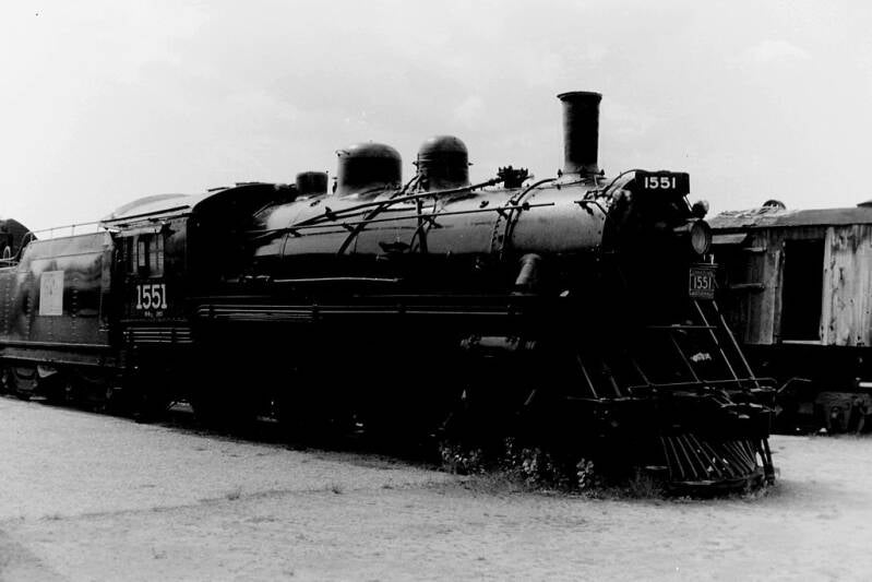 CN 1551 on display, August 1970.