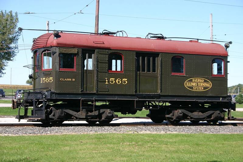 Illinois Terminal Railroad 1565 at Illinois Railway Museum.