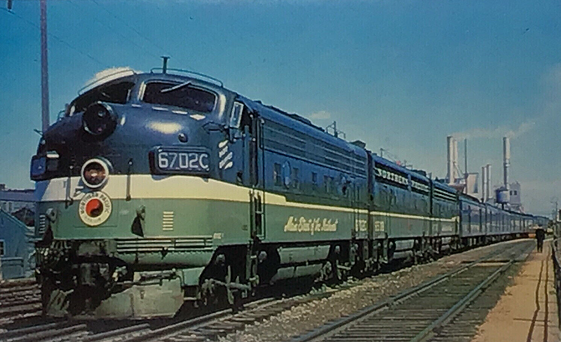 The Northern Pacific's Mainstreeter passenger train.