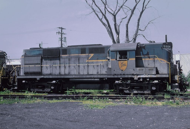 Delaware and Hudson Alco RS11 No. 5004, August 1971. 