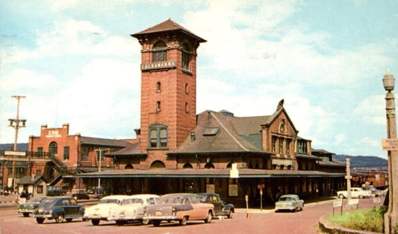 DLW Station, Binghamton, 1959.