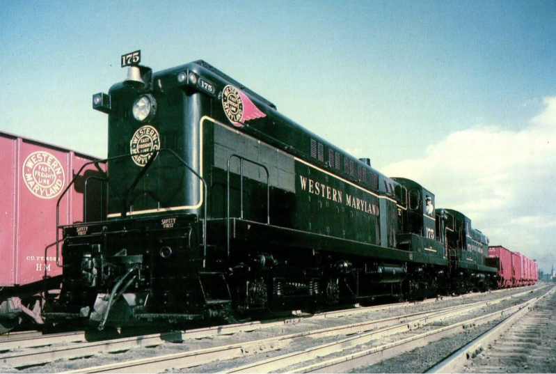 Baldwin AS-16 at Hagerstown.