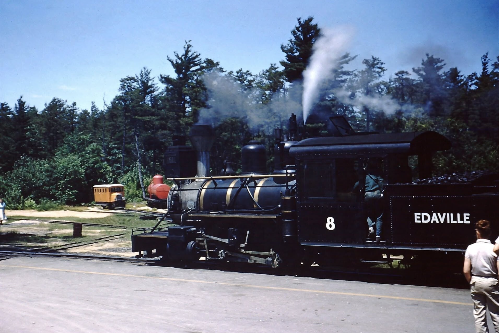 a narrow gauge steam locomotive