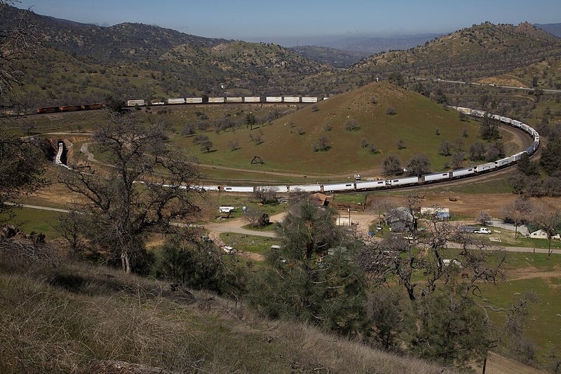 Tehachapi Loop | Trains and Railroads