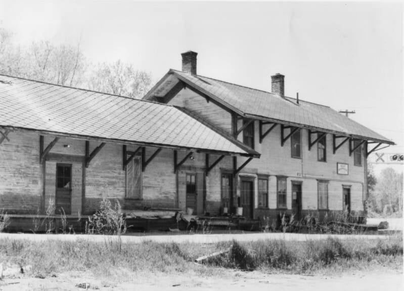 Johnson Railroad Depot.