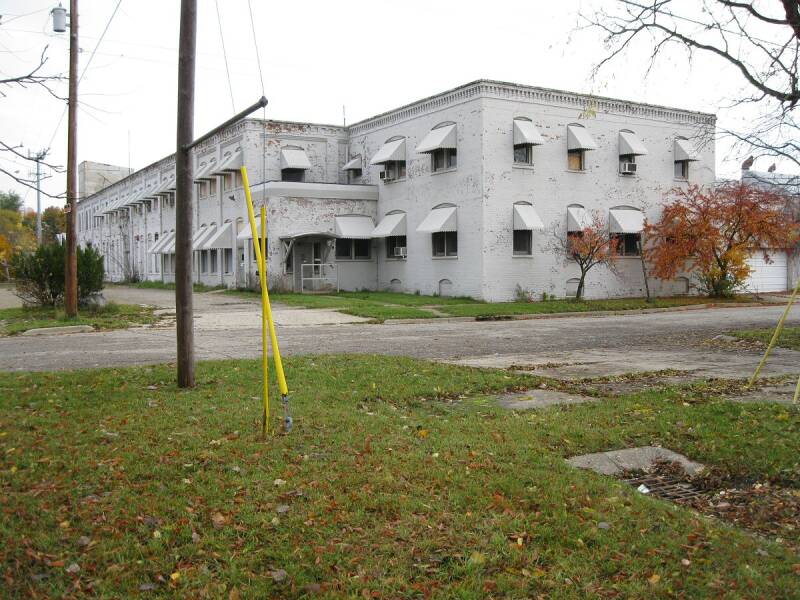 The office of the former Reed St. manufacturing building in 2009.