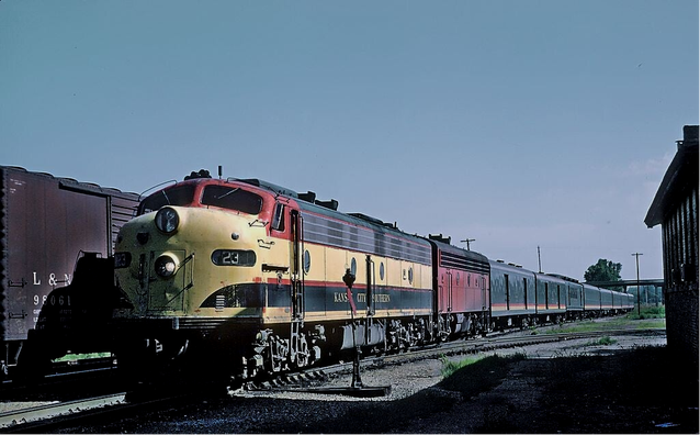 Kansas City Southern Railway Trains and Railroads