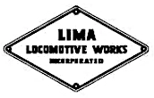 Lima Locomotive Works logo.