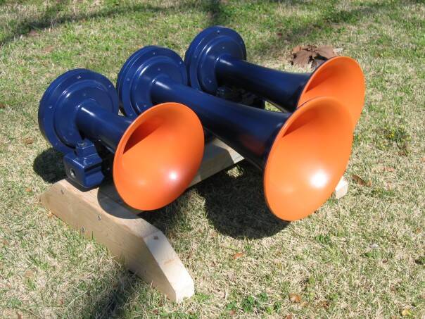 AirChime model K5LA diesel locomotive air horn.