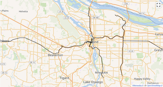 Max! Max Maps MAX Light Rail | Trains and Railroads