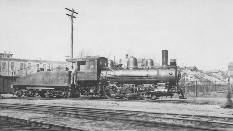Moshassuck Valley Railroad 3 in Lincoln in 1933.