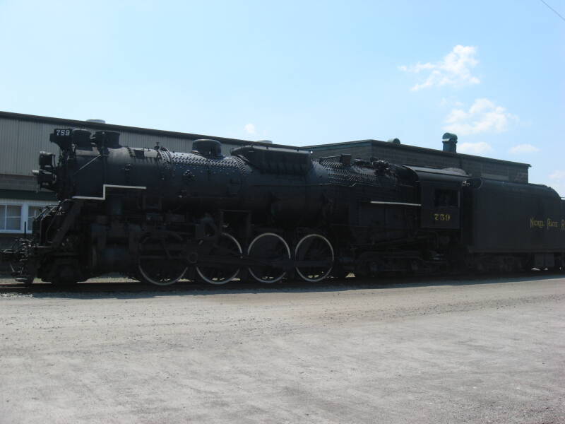 NKP No. 759 undergoing removal of asbestos 