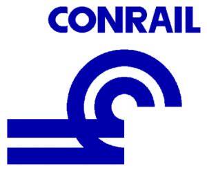 Conrail blue and white logo