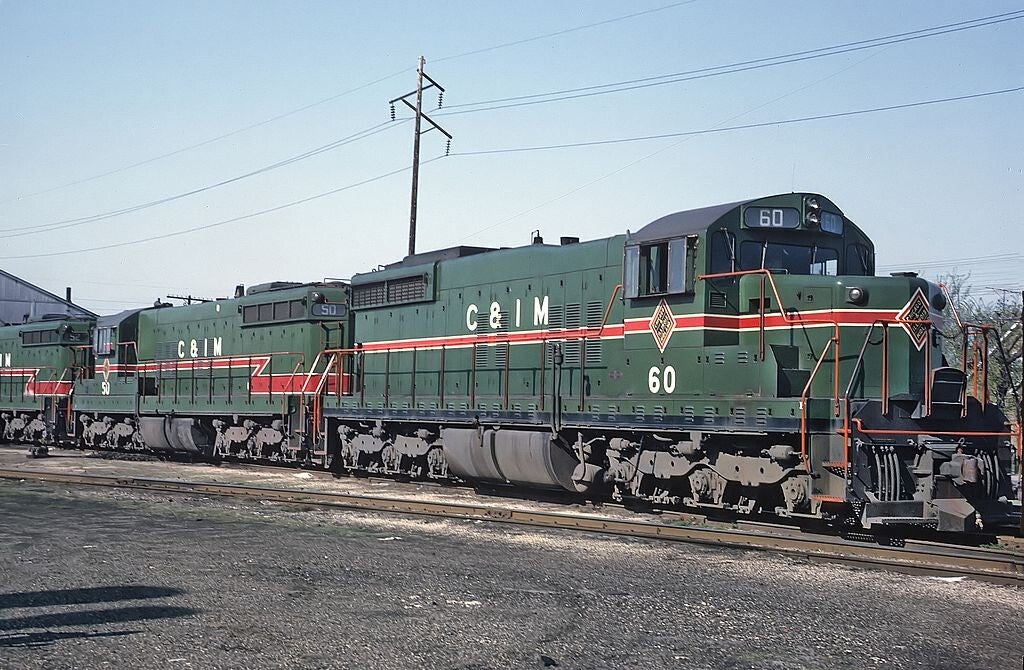 Chicago and Illinois Midland Railroad Trains and Railroads