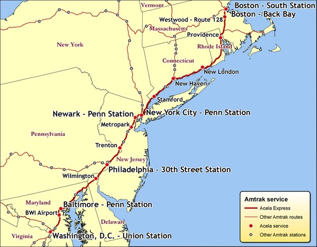 Acela Express | Trains and Railroads