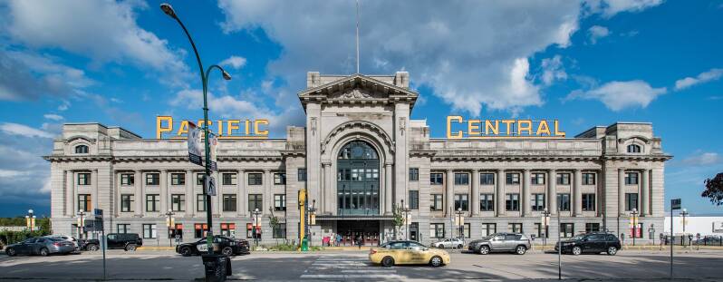 Pacific Central in Vancouver, BC.