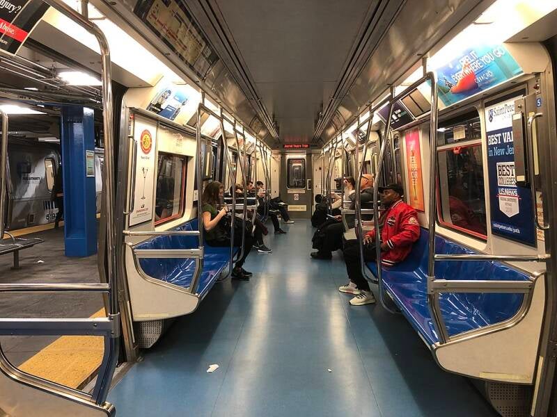 Interior of a PA5 car.