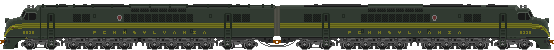 Drawing of a Baldwin Centipede diesel locomotive.