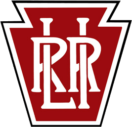 LIRR herald under the PRR.