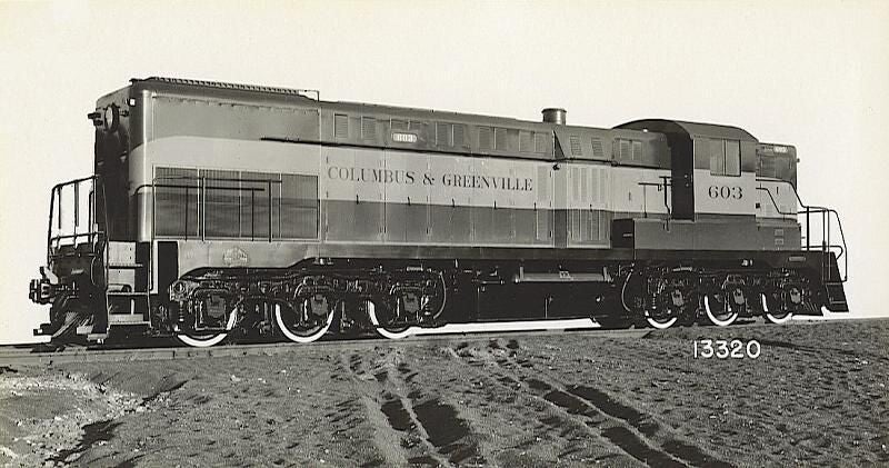Columbus & Greenville Railway | Trains and Railroads
